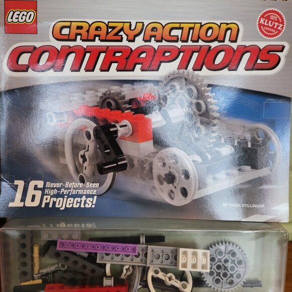 Lego klutz books gadgets chain reactions & action contraptions Lot x3 City Ideas - Picture 3 of 6